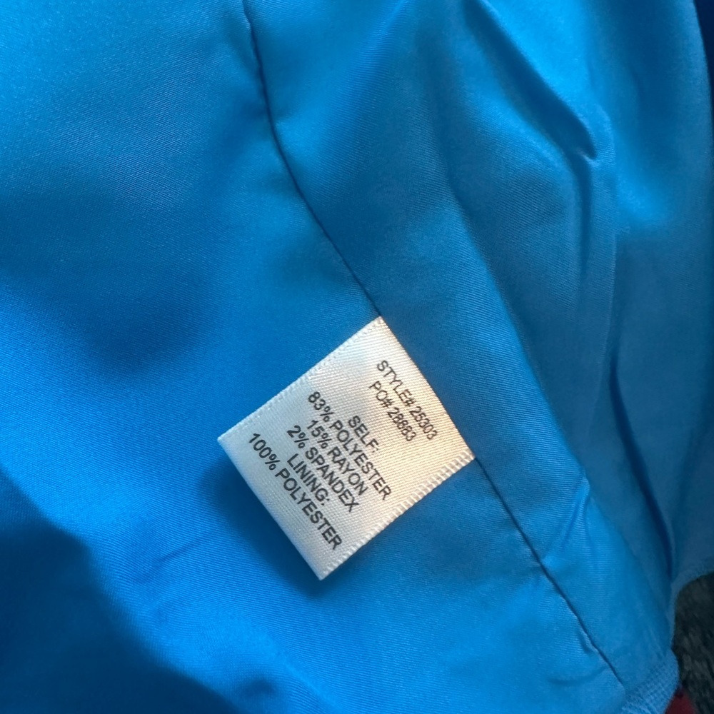 Skies Are Blue Women's Blue Vest - Picture 5 of 8